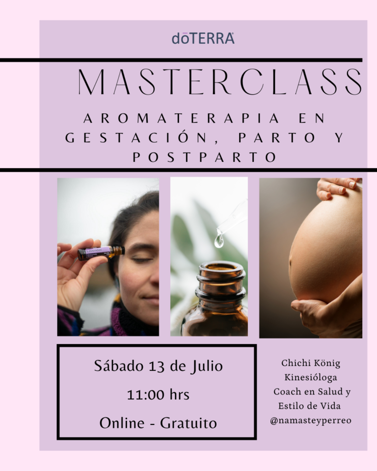 Aromaterapia en Gestación, Parto y Posparto – Masterclass